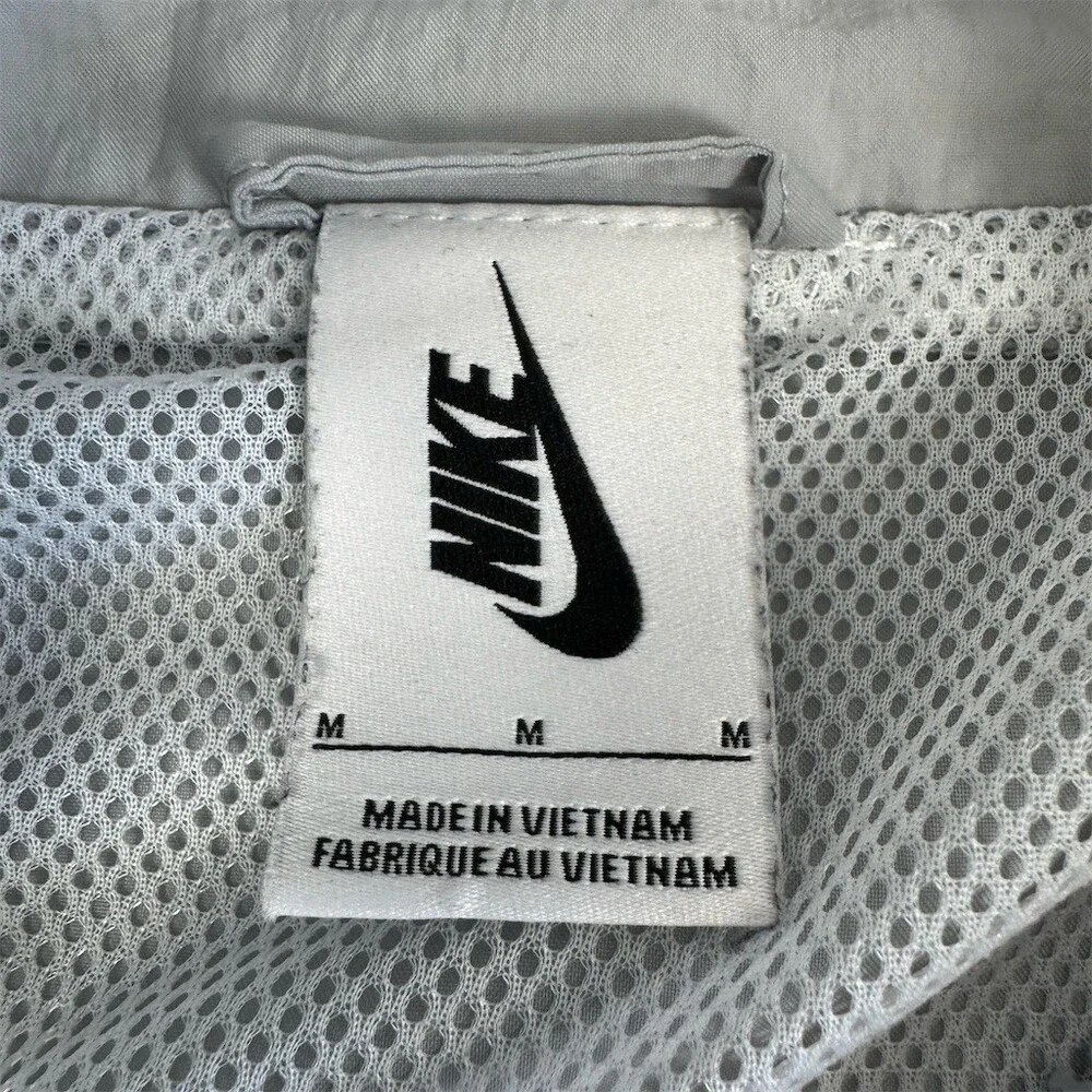 Nike x CLOT Track Jacket Mens M Gray Reflective Full Zip Windbreaker - Picture 6 of 16